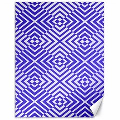 Illusion Waves Pattern Canvas 18  X 24  by Sparkle