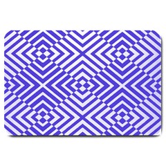 Illusion Waves Pattern Large Doormat  by Sparkle