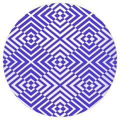 Illusion Waves Pattern Round Trivet