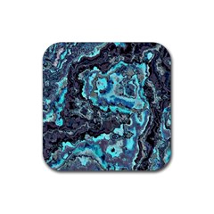 Strange Glow Rubber Coaster (square) by MRNStudios