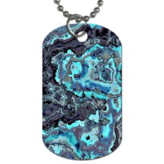 Strange Glow Dog Tag (one Side) by MRNStudios