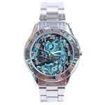 Strange Glow Stainless Steel Analogue Watch Front