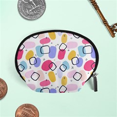 Abstract Multicolored Shapes Accessory Pouch (small) by SychEva