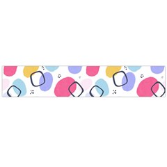 Abstract Multicolored Shapes Large Flano Scarf  by SychEva