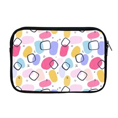 Abstract Multicolored Shapes Apple Macbook Pro 17  Zipper Case by SychEva