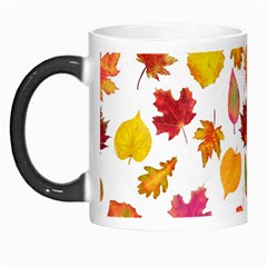 Watercolor Autumn Leaves Morph Mugs by SychEva