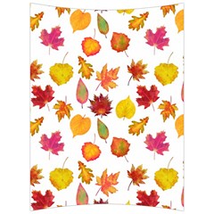 Watercolor Autumn Leaves Back Support Cushion by SychEva