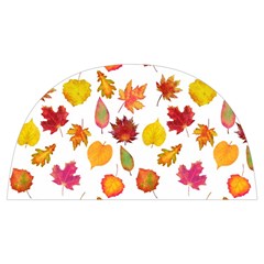 Watercolor Autumn Leaves Anti Scalding Pot Cap by SychEva