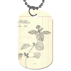 Lemon Balm Dog Tag (one Side) by Limerence