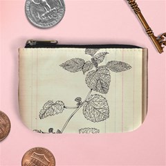 Lemon Balm Mini Coin Purse by Limerence