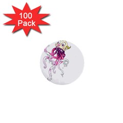 Carnie Squid 1  Mini Buttons (100 Pack)  by Limerence