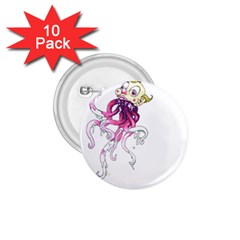 Carnie Squid 1 75  Buttons (10 Pack) by Limerence