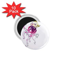 Carnie Squid 1 75  Magnets (10 Pack)  by Limerence