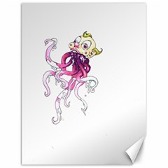 Carnie Squid Canvas 12  X 16 