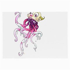 Carnie Squid Large Glasses Cloth (2 Sides) by Limerence