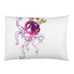 Carnie Squid Pillow Case (two Sides) by Limerence