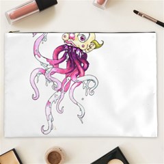 Carnie Squid Cosmetic Bag (xxl) by Limerence