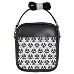 Night Moths Girls Sling Bag Front