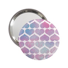 Multicolored Hearts 2 25  Handbag Mirrors by SychEva