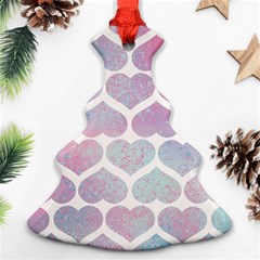 Multicolored Hearts Ornament (christmas Tree)  by SychEva