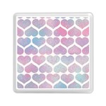 Multicolored Hearts Memory Card Reader (Square) Front