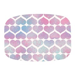 Multicolored Hearts Mini Square Pill Box