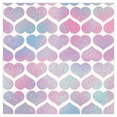 Multicolored Hearts Lightweight Scarf  by SychEva