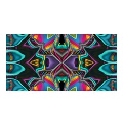 375 Chroma Digital Art Custom Kal00012 Satin Shawl by Drippycreamart