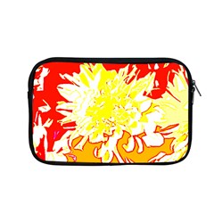 Red And Yellow Floral Apple Macbook Pro 13  Zipper Case by 3cl3ctix