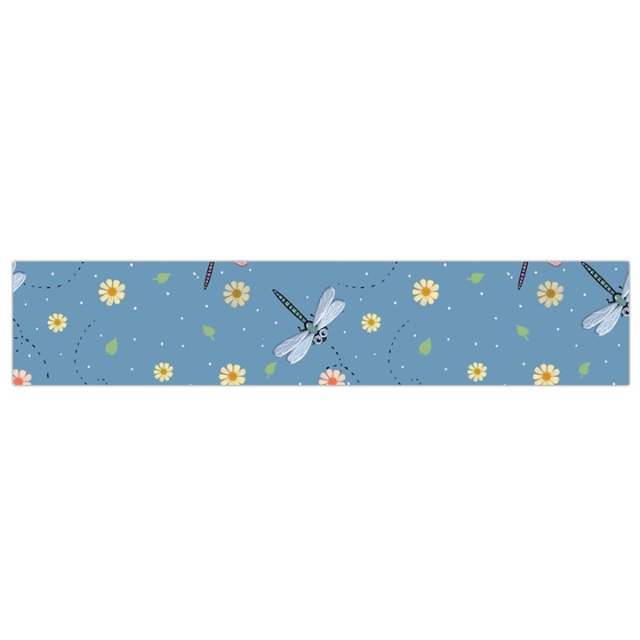 Cute Dragonflies In Spring Small Flano Scarf