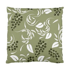 Folk Flowers Print Floral Pattern Ethnic Art Standard Cushion Case (one Side) by Eskimos