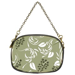 Folk flowers print Floral pattern Ethnic art Chain Purse (Two Sides)