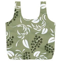 Folk flowers print Floral pattern Ethnic art Full Print Recycle Bag (XXXL)