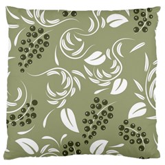 Folk Flowers Print Floral Pattern Ethnic Art Standard Flano Cushion Case (one Side) by Eskimos