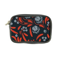 Folk Flowers Print Floral Pattern Ethnic Art Coin Purse by Eskimos