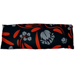 Folk Flowers Print Floral Pattern Ethnic Art Body Pillow Case (dakimakura) by Eskimos