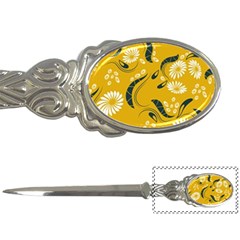 Folk Flowers Print Floral Pattern Ethnic Art Letter Opener by Eskimos