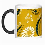 Folk flowers print Floral pattern Ethnic art Morph Mugs Left