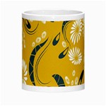 Folk flowers print Floral pattern Ethnic art Morph Mugs Center