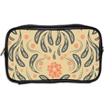 Folk flowers print Floral pattern Ethnic art Toiletries Bag (Two Sides) Back