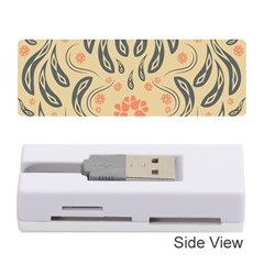 Folk flowers print Floral pattern Ethnic art Memory Card Reader (Stick)