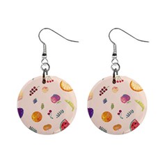 Summer Fruit Mini Button Earrings by SychEva