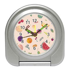 Summer Fruit Travel Alarm Clock by SychEva