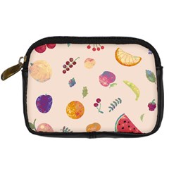 Summer Fruit Digital Camera Leather Case by SychEva