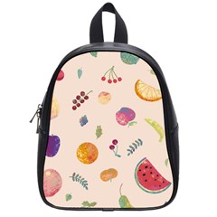 Summer Fruit School Bag (small) by SychEva