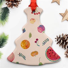 Summer Fruit Ornament (christmas Tree)  by SychEva