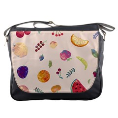 Summer Fruit Messenger Bag by SychEva