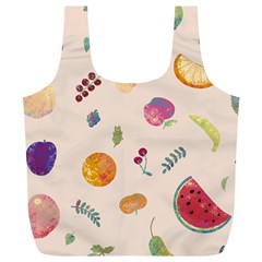 Summer Fruit Full Print Recycle Bag (xl) by SychEva