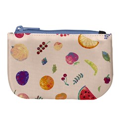 Summer Fruit Large Coin Purse by SychEva