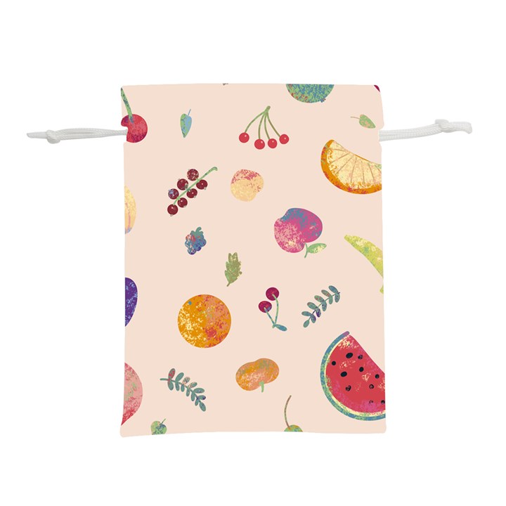 Summer Fruit Lightweight Drawstring Pouch (M)